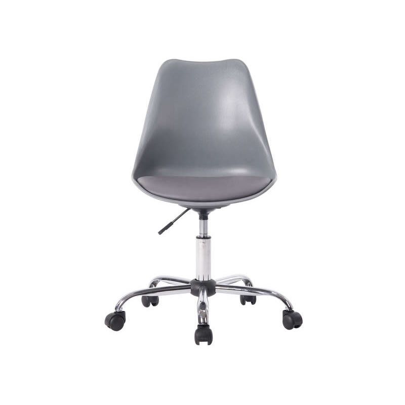 SMTE - Armless Office Chair with Seat Cushion