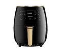 SMTE - Acesa- Smart Touch Screen Large Air Deep Fryer Capacity Electric Oven - Black