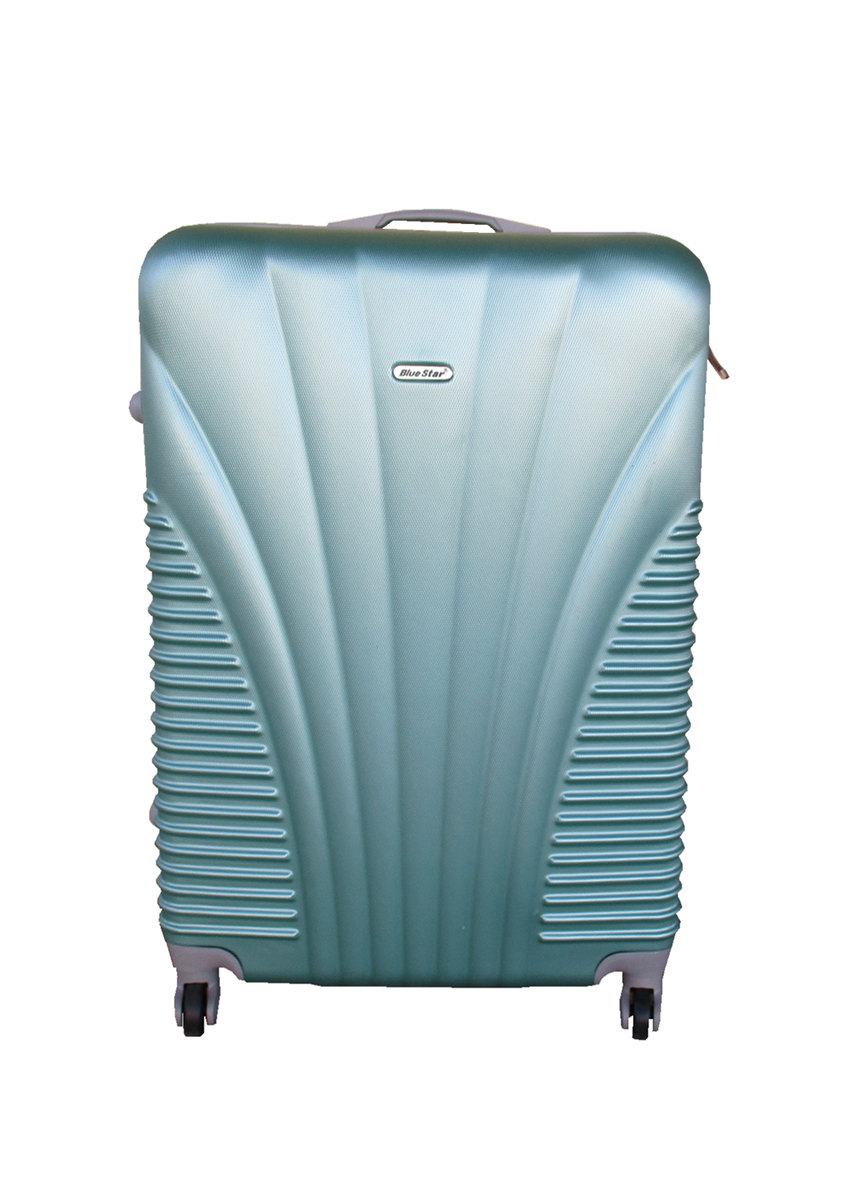 SMTE - Blue Star 1 Piece Hard Outer Shell Luggage 28" - Light Green