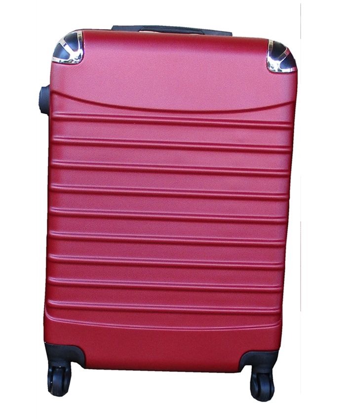 SMTE - 1 Piece Luggage 20inch Suitcase - Red