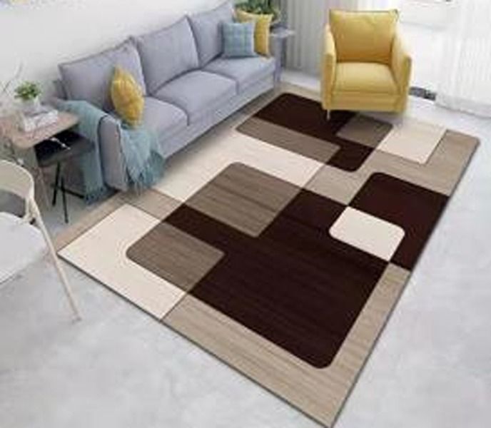 SMTE - Modern 3D Geometric Design 3dx Rug Rug - BA52 - 120cm by 160cm