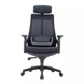 SMTE - Mid-Back Executive Ergonomic Height Adjustable Office Chair - Black
