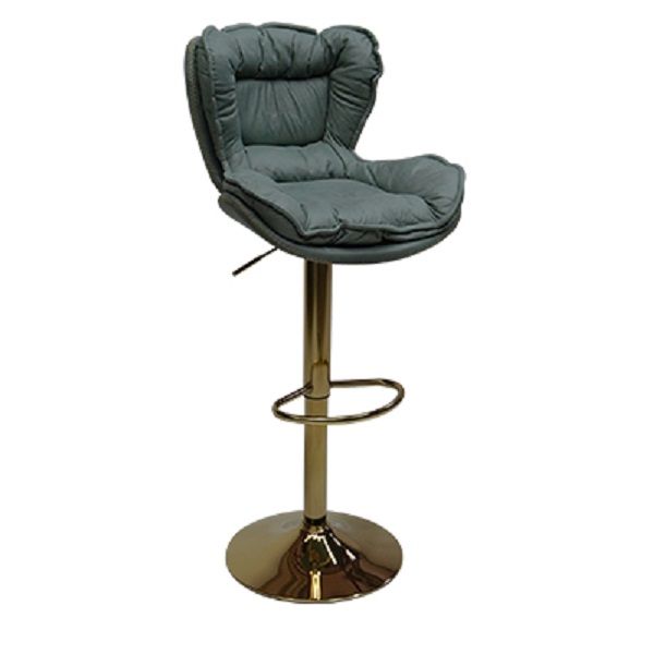 SMTE - Gold Bucket Bar stoolGrey