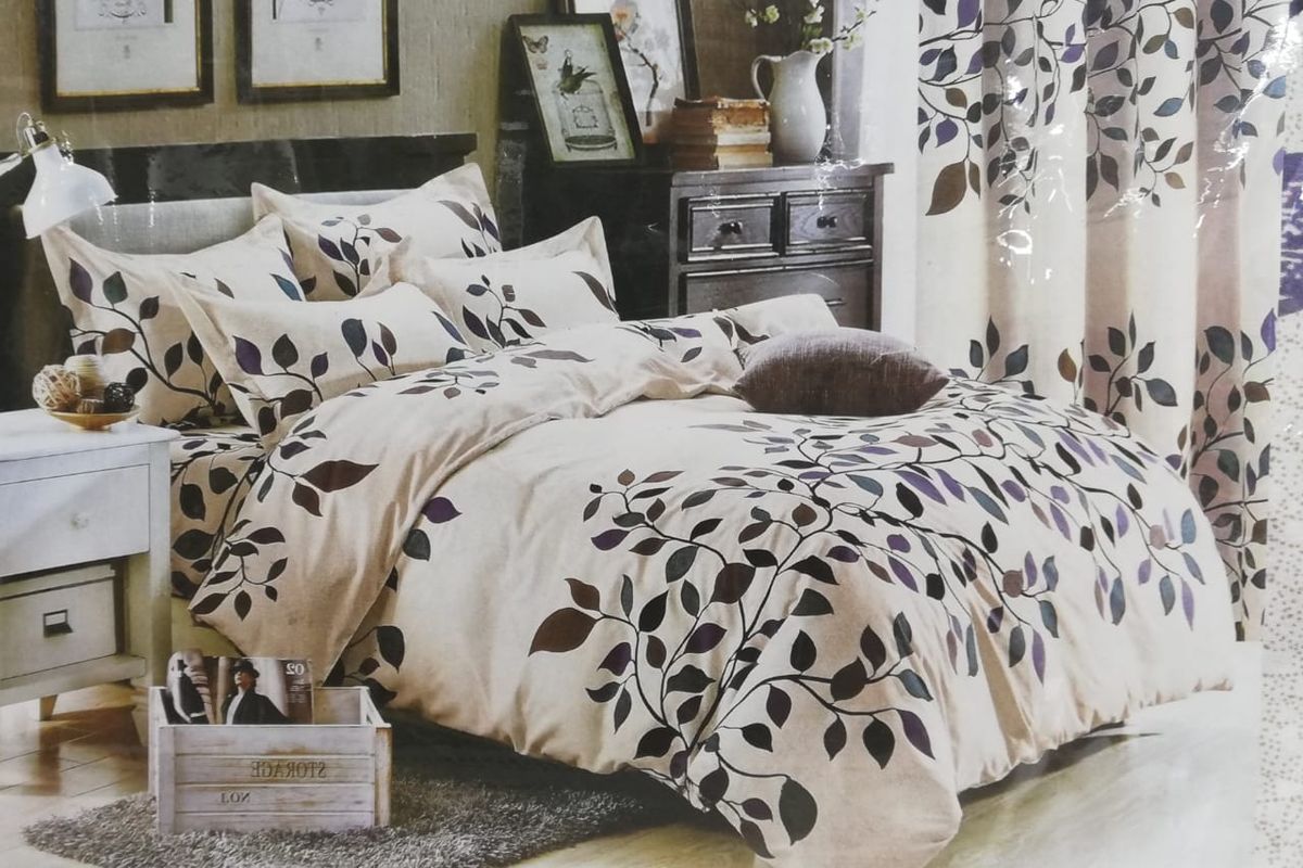 SMTE - 6 Piece Leave Duvet Cover