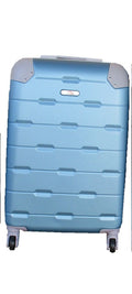 SMTE - 1 Piece Luggage 20 Inch Suitcase - Light Blue