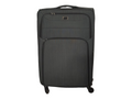 SMTE - Trolley 1-Piece Travel Luggage Spinner - Fabric - Grey