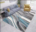 SMTE - Modern 3D Geometric Design Area 3 Rug & Complementary IH Tieback