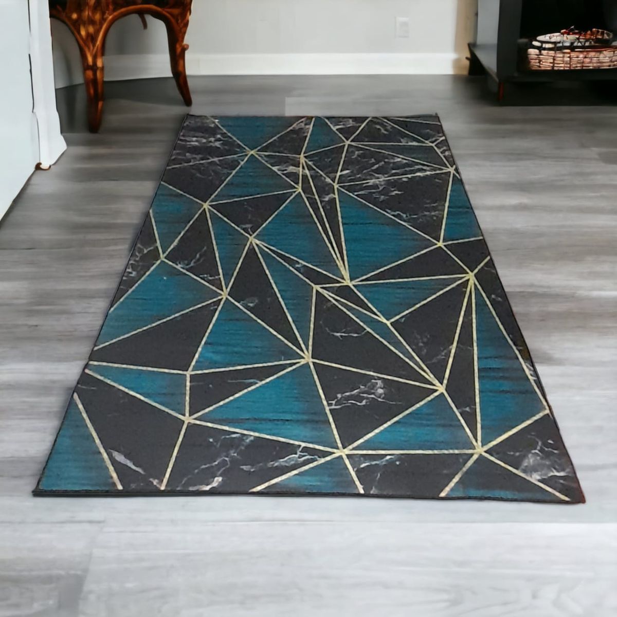 SMTE - 200cm x 150cmModern 3D Geometric DesignCarpet/RugA85