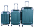 SMTE - 3Piece Travel 28Inch Luggage Suitcase Bag SetStylishD Green