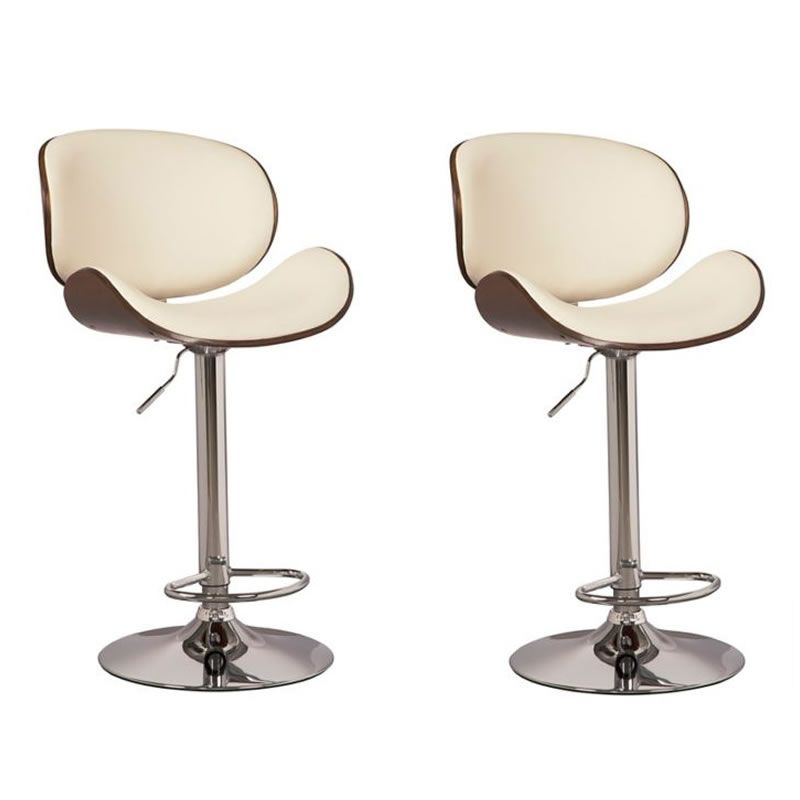 SMTE - Modern and Stylish Bar Stools - Pack of 2