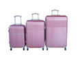 SMTE - Pink 3Piece Hardside Luggage Set