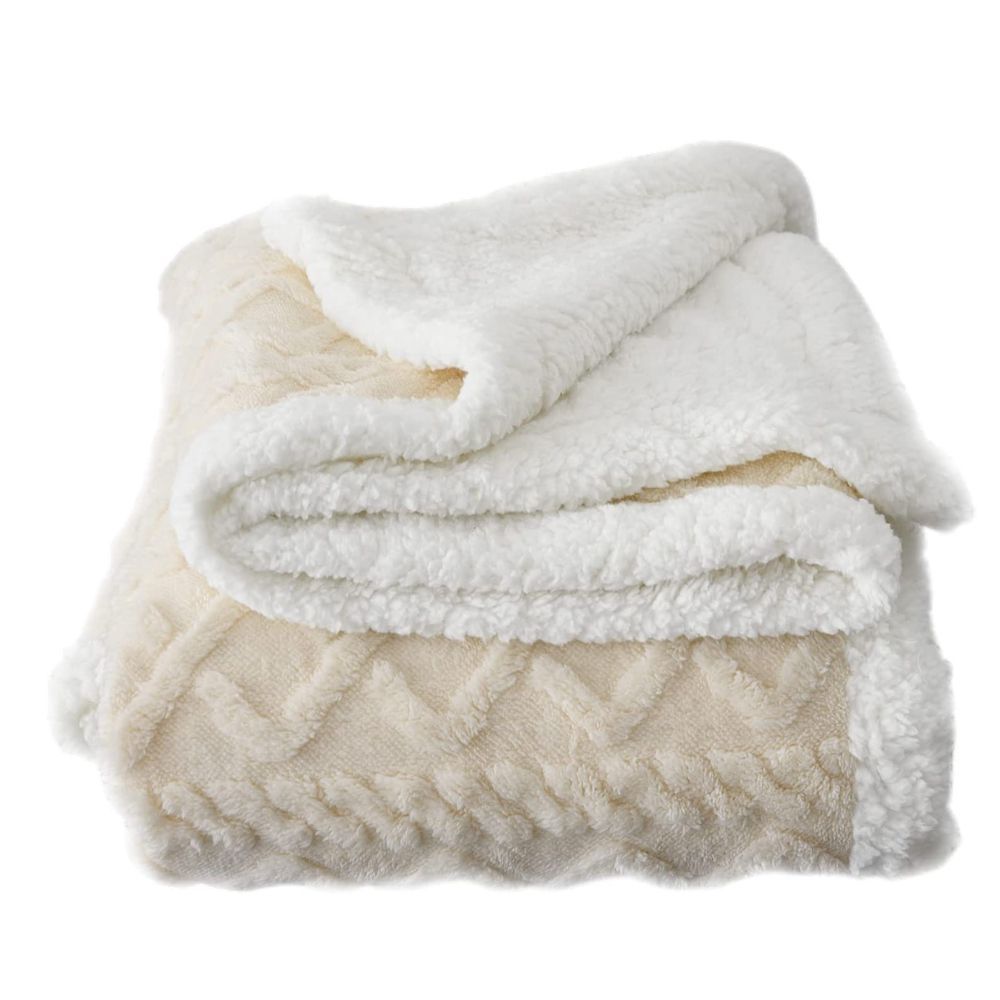 SMTE - Tentech-Blanket Throw 200cm x 230cm - White