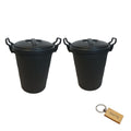 SMTE - Premium 70Liter Capacity DustBin: Streamline Your Cleanup Efforts set of 2