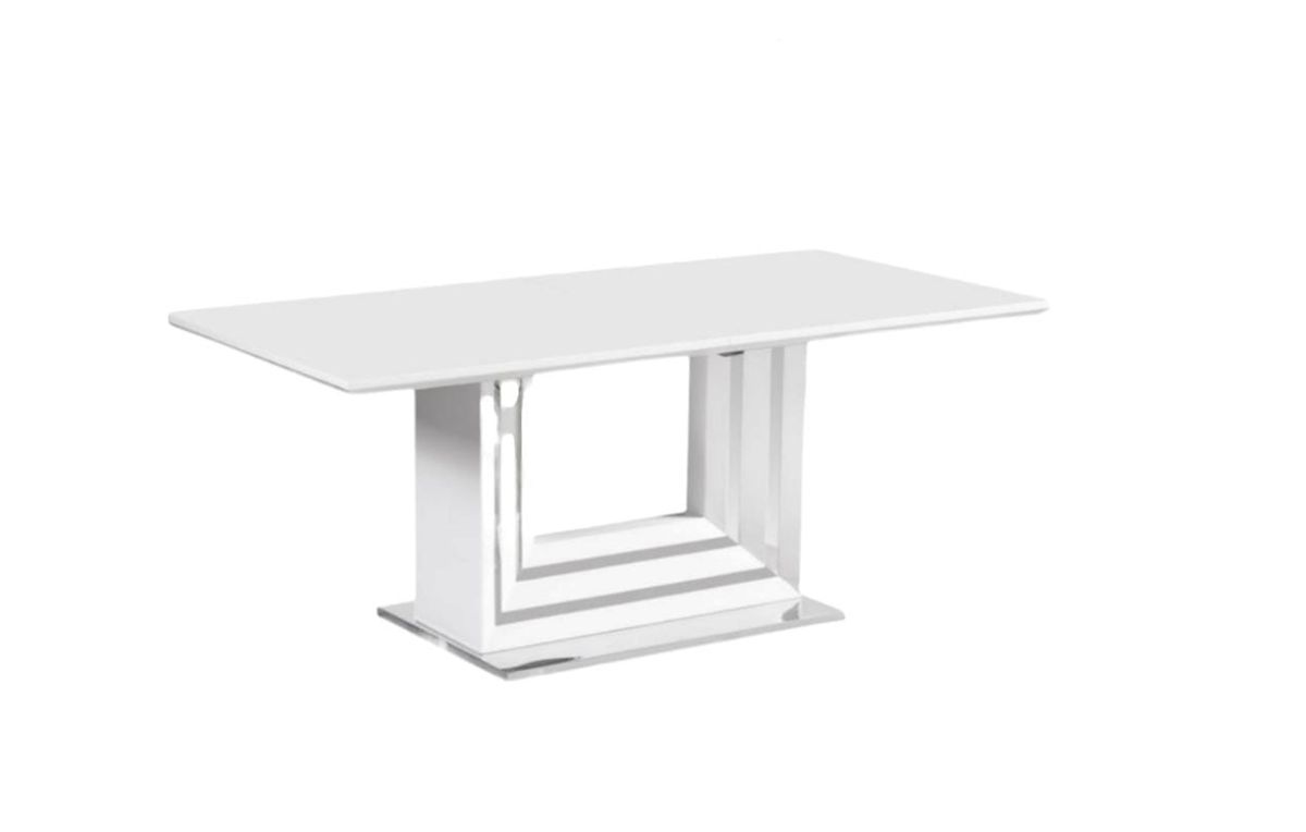 SMTE - Coffee Table With SilverWhite