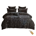 SMTE - Fiber Haven6Piece Quilt Cover Set and KeyringBlack