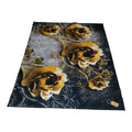 SMTE - 200cm by 150cmModern 3D Geometric Design Area Rug A28 With  Keyring