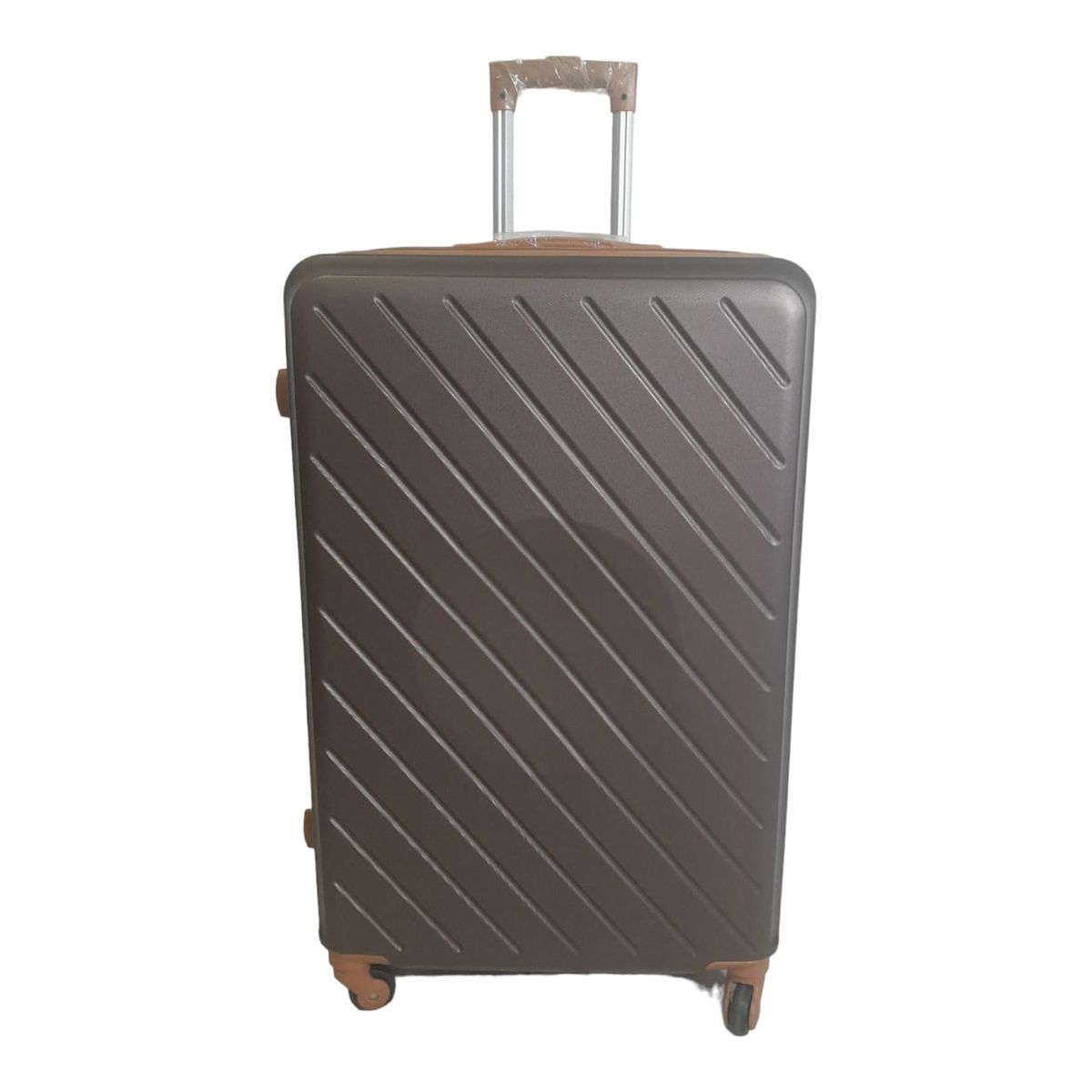 SMTE - 1 Piece Hard Outer Shell Luggage Premium ZTBrown22 cm