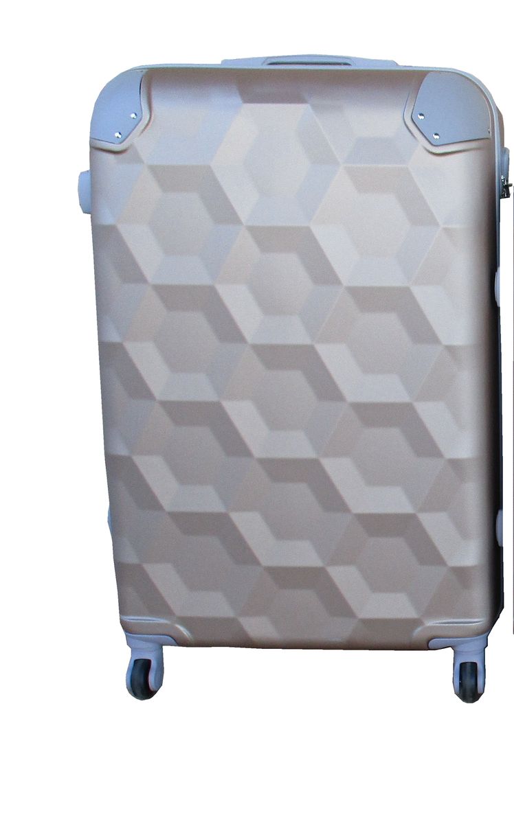 SMTE - 1 Piece Luggage 20 inch Suitcase - Gold