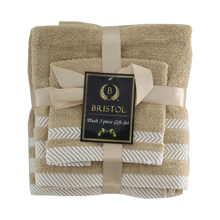 SMTE - Bristol Towel Gift Set - Beige