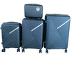 SMTE - Unbreakable Travel Luggage 4 Piece Suitcases Spinner - Green