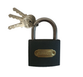 SMTE - Security Lock Iron Shackle 60mm with 3 Keys