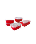 SMTE - 5 Pieces Lunch Box Set - HB - Red