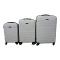 SMTE - Infinite Quality Travel Ware - 3 Piece Luggage Set - White C7