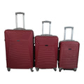 SMTE -  Hard Outer Shell Luggage3 PieceRed