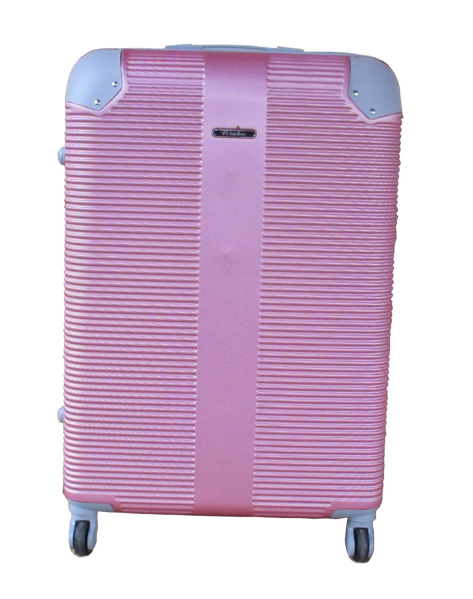 SMTE - 1 Piece Hard Outer Shell Luggage - 30" - Pink