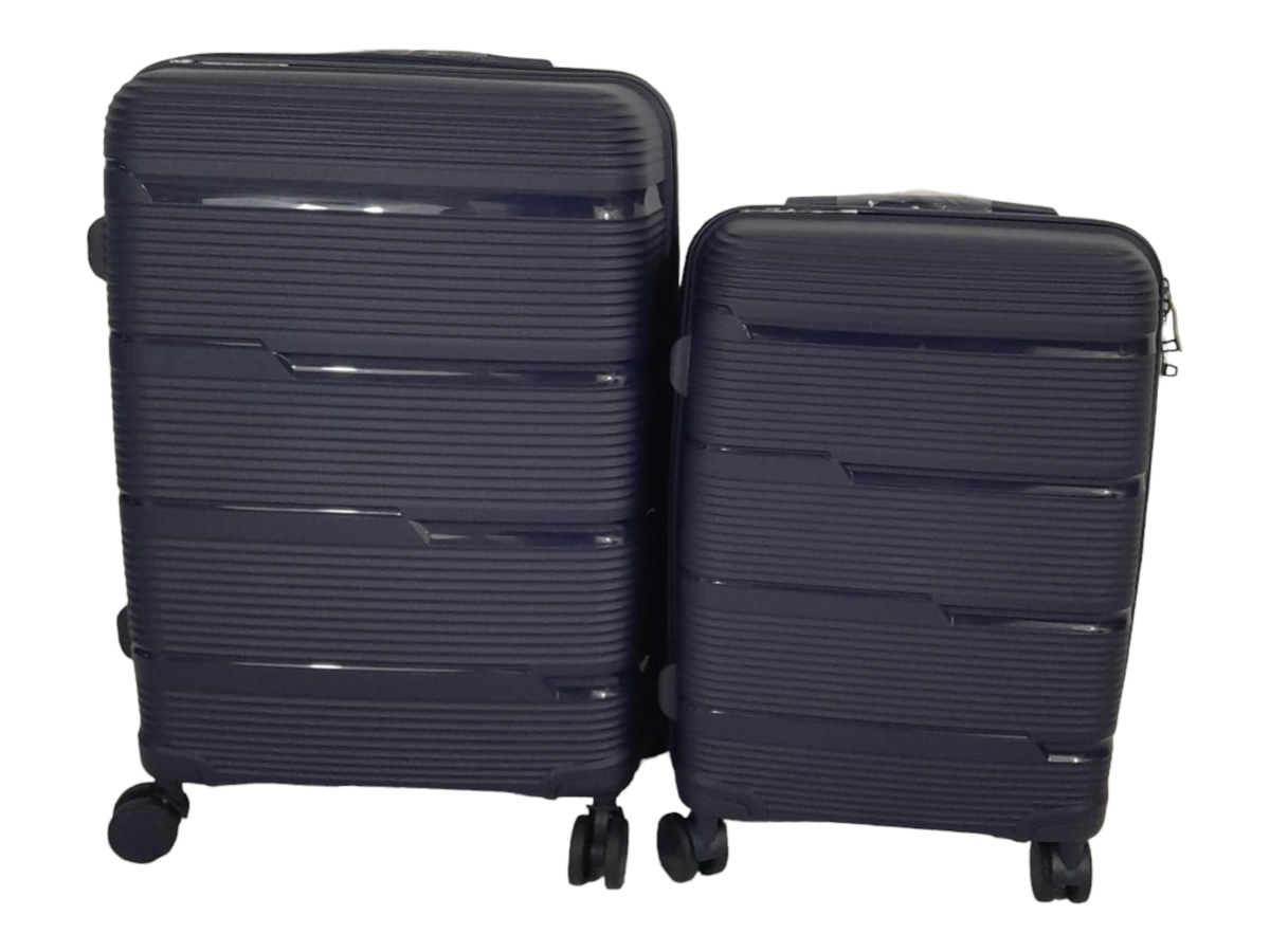 SMTE -  Acesa Hard Shell Elite Suitcase Set 2 Piece - Blue