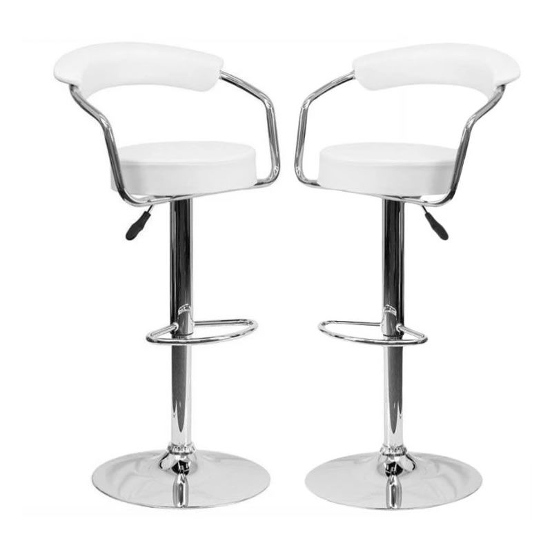 SMTE - Set of 2 Modern and Comfortable Bar Stools