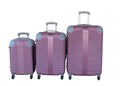 SMTE - 3Piece Travel 28Inch Luggage Suitcase Bag SetStylisPink