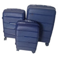 SMTE - 3Piece PP Luggage SetDark Blue
