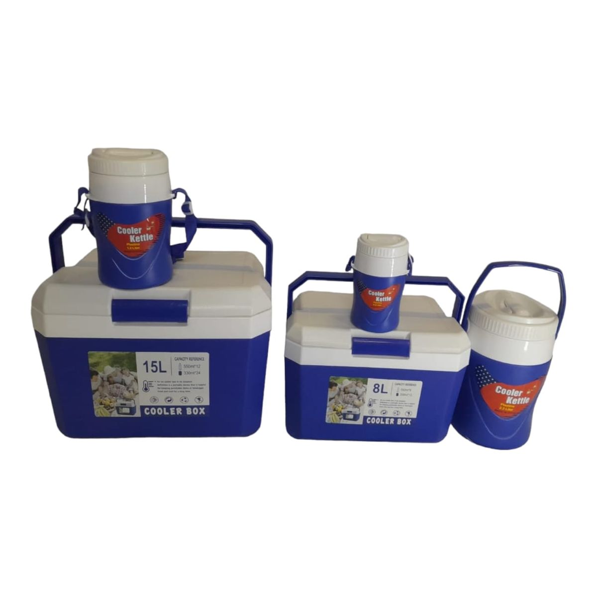 SMTE - 5 Piece Cooler box-THM0A1 - Blue