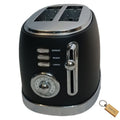 SMTE - Sleek and Efficient 2Slice Toaster for Perfect Breakfasts+ keyring