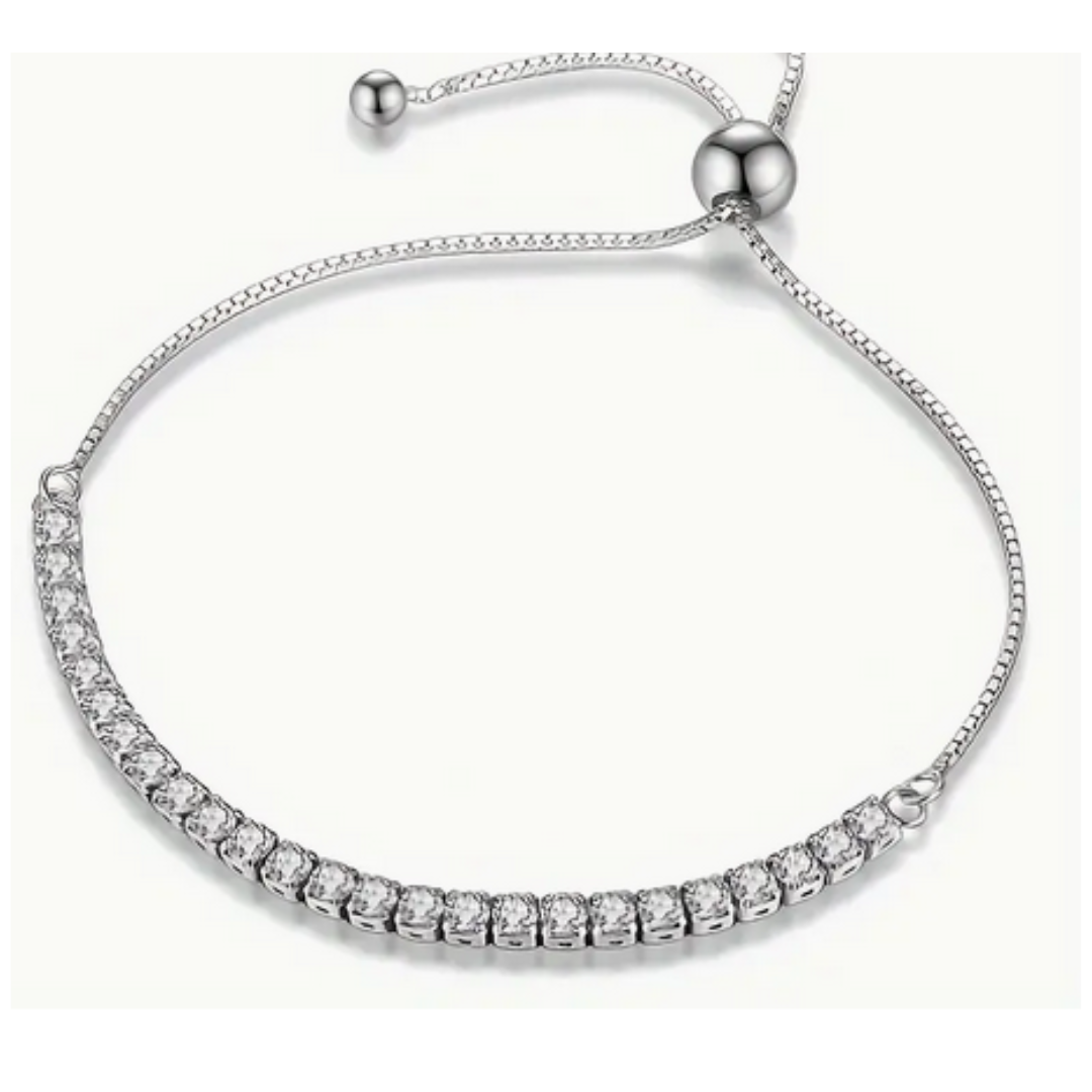 SMTE - Elegant 4.4ct Moissanite Tennis Bracelet