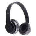 SMTE - GLS P47 Noise Cancelation Bluetooth Wireless Headphones - Black