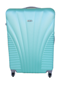SMTE - Blue Star 1 Piece Hard Outer Shell Luggage 28" - Apple green