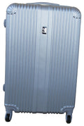 SMTE - 1 Piece Mooistar 27 inch Travel Luggage Suitcase Bag - Silver