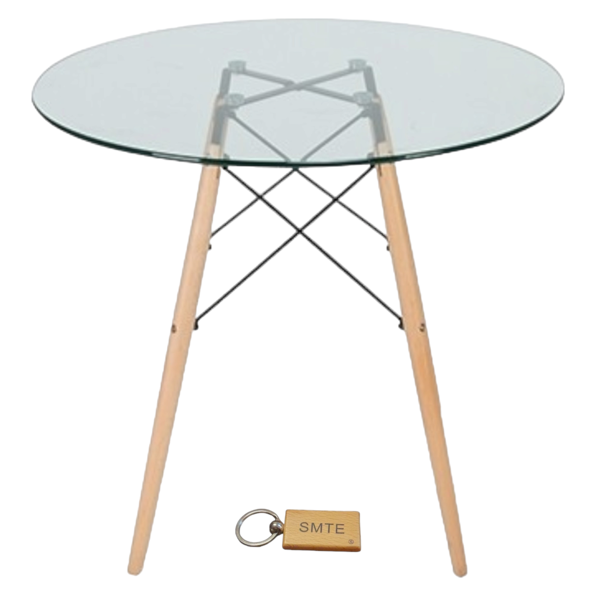 SMTE -  Dining Table for Stylish Gatherings C15DT178760+ Keyring2 Pack