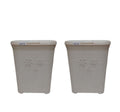 SMTE -  FreshFold Laundry BasketWhiteSet of 2White