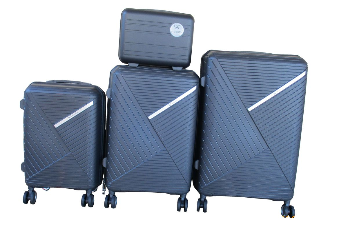 SMTE - Dark Gray Hardshell Luggage Set