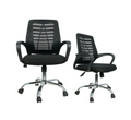 SMTE - Ergonomic Mesh 360° Swivel Office Chair With Armrest - Pack of 2