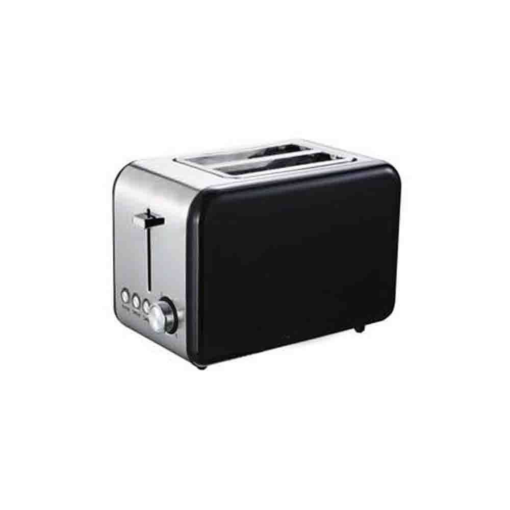 SMTE - Premium Quality 2 Slice Rectangle Electric Toaster - Black