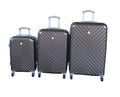 SMTE - 3Piece Travel 28Inch Luggage Suitcase Bag SetStylishBrown
