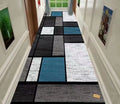 SMTE - 80cm by200cmModern 3D Geometric Design Area Rug A1 With  keyring