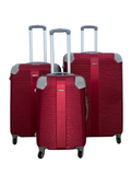 SMTE - Luggage Set3 pieceStrong and DurableRed