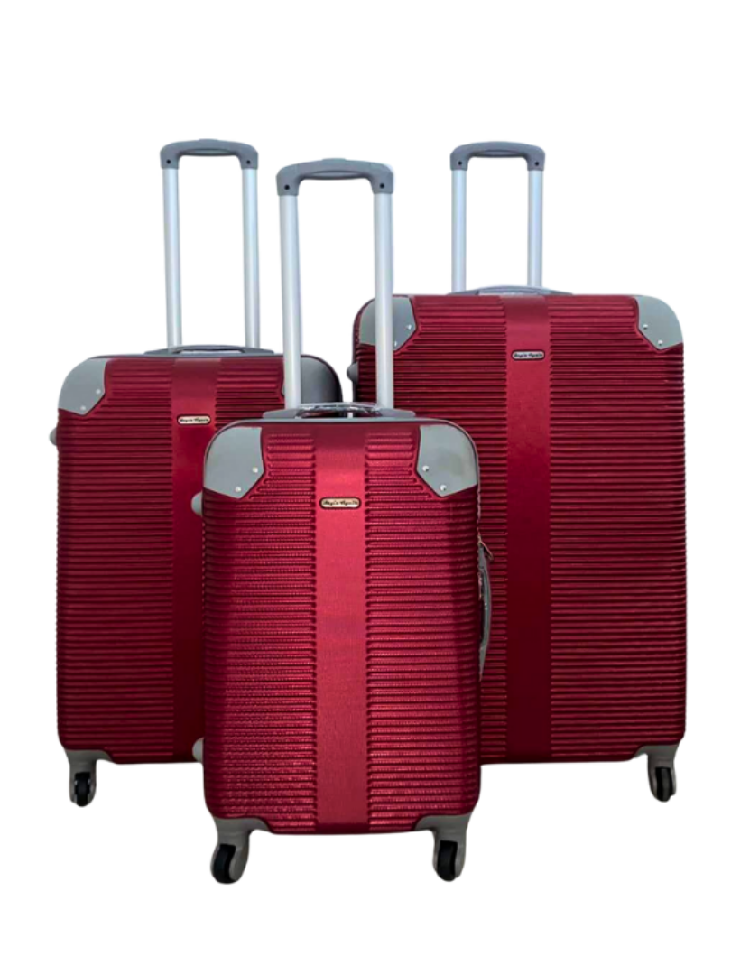 SMTE - Luggage Set3 pieceStrong and DurableRed