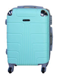 SMTE - 1 Piece Luggage 24-inch Suitcase - Light Green
