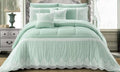 SMTE - 7 Piece comforter SetGreen